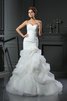 Klassisches Anständiges Luxus Brautkleid mit Rücken Schnürung mit Herz-Ausschnitt - 3