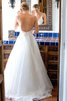 Abito da sposa lungo moda particolare a terra splendido all aperto - 2