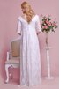 Robe de mariée adorable romantique formelle longue discrete - 2