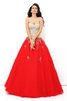 Abito Quinceanera A Terra Lunghi Cuore Ball Gown Allacciato - 1