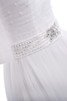 Robe de mariée officiel multi couche bustier de plissé boutonné en 3/4 manche - 6