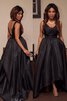 V-Ausschnitt Vintage sexy Ballkleid mit tiefem V-Ausschnitt mit Schmetterlingsknoten - 1