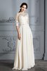 Robe de mariée facile de princesse longueur au ras du sol avec chiffon ligne a - 6