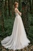 Robe de mariée magnifique en satin bucolique modeste attirent - 3