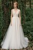 Abito da sposa sensuale a sala originale all aperto a-line distintivo - 2