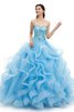 Elegante Vestido de Quinceañeras en Tul de Brillante - 1