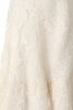 Robe de mariée long col en forme de cœur ceinture avec perle manche nulle - 5