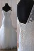 Ärmelloses Gericht Schleppe Meerjungfrau Prächtiges Brautkleid aus Tüll - 1