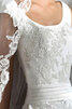 Abito da sposa brillante principessa senza maniche con applique lunghi convenzionale - 4