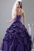 Abito Quinceanera con Ricamo con Stropicciato Cuore Ball Gown - 7