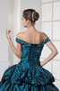 Duchesse-Linie Spaghetti Träger Pick-Ups Quinceanera Kleid mit Rücken Schnürung mit Applike - 5