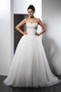 Abito da Sposa con Applique Elegante Cuore Lunghi Principessa - 1