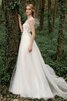 Robe de mariée salle interne merveilleux distinguee romantique longue - 6