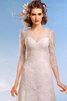 Abito da Sposa A Terra in pizzo Elegante Spazzola Treno A-Line conservatore - 3