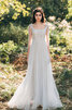 Robe de mariée en plein air textile en tulle splendide distinguee spécial - 4