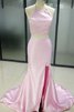 Normale Taille Fantastisch Zweistück A-Linie Prinzessin Abendkleid - 4