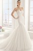 Abito da Sposa Cerniera moda Cuore Elegante Romantico Senza Vita - 1