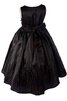 Abito da Cerimonia Bambini con Fiore Senza Maniche con Piega Ball Gown con Fiocco Tondo - 3