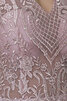 Abito da sposa naturale lunghi sirena in stain elastico brillante elegante - 6