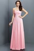 Robe demoiselle d'honneur longue de princesse jusqu'au sol fermeutre eclair en satin - 22