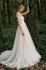 Robe de mariée magnifique en satin bucolique modeste attirent - 2