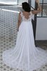 Abito da Sposa Semplice Cuore in pizzo A-Line moda a riva - 2