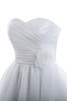 Robe de mariée distinguee officiel romantique balancement en satin - 5