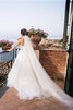 Abito da sposa cuore in raso a-line moderno bellissima pudica - 2