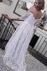 Abito da Sposa con Applique Formale E Informale A-Line Senza Maniche Cerniera moda - 2