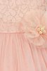 Abito da Cerimonia Bambini con Nastro A-Line Naturale Principessa in Tulle - 3