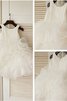 Abito da Cerimonia Bambini Tondo Ball Gown Sotto Ginocchio Senza Maniche in Organza - 1