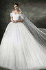 Abito da sposa senza maniche ball gown sensuale in raso medievale scintillante - 1