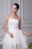 Robe douce seize courte manche nulle ligne a appliques en tulle - 3