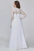 Abito da sposa in pizzo oversize a-line splendente pomposo originale - 2