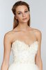 Abito da Sposa con Perline Ball Gown Naturale Senza Maniche Schiena Nuda in Tulle - 3