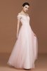 Tüll Bezaubernd Prinzessin Herz-Ausschnitt Brautjungfernkleid mit Natürlicher Taille - 7