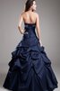 A Linie gerüschtes Perlenbesetztes Duchesse-Linie Taft Quinceanera Kleid - 8