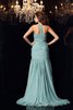 Sweep Zug Chiffon Meerjungfrau Stil ein Schulterfreies Abendkleid mit Empire Taille - 2