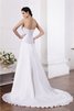 Abito da Sposa A-Line in Seta Come Satin Lungo Allacciato Principessa - 2