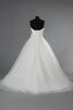 Duchesse-Linie Herz-Ausschnitt gerüschtes luxus einfaches bodenlanges Brautkleid - 4