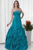 Perlenbesetztes trägerlos gerüschtes Quinceanera Kleid mit Pick-Ups - 5