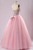 Robe de quinceanera arrivée au mollet d'epaule ecrite de col en cœur d'épaule asymétrique - 2