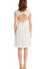 Robe de graduation moderne plissage romantique ruché de lotus - 2