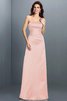 Robe demoiselle d'honneur naturel en satin de princesse avec zip de bustier - 21