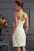 Abito mamma Sposa Semplice con Applique Tubino Cerniera con Giacca - 4