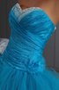 Abito Quinceanera in Tulle Cuore con Increspato A-Line con Increspature Ball Gown - 4