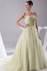 Abito Quinceanera con Piega in Tulle Ball Gown Cuore A-Line con Increspato - 5