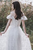 Robe de mariée manche nulle délicat de princesse salle interne derniere tendance - 6