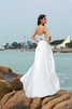 Abito da Sposa Alta Vita Senza Maniche A Terra Principessa in Chiffon - 2