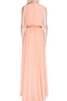 Robe demoiselle d'honneur femme branché romantique longueur au ras du sol ruché avec chiffon - 3